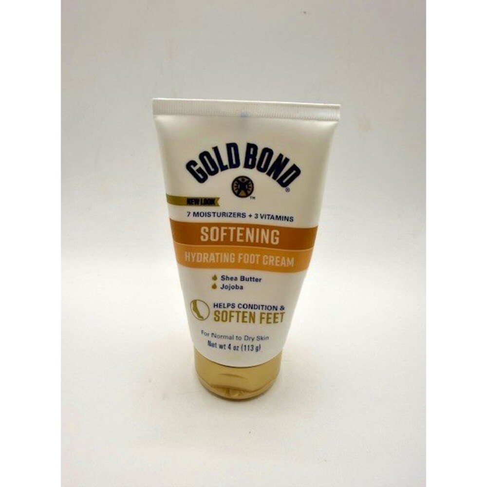 Gold Bond Softening Hydrating Foot Cream 4 oz Dry Skin Moisturizer